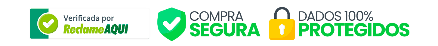 Informações de checkout seguro com formas de pagamento